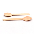 Wholesale 140Mm Disposable Wooden Spoon Set Fork And Spoon Packed In Stock